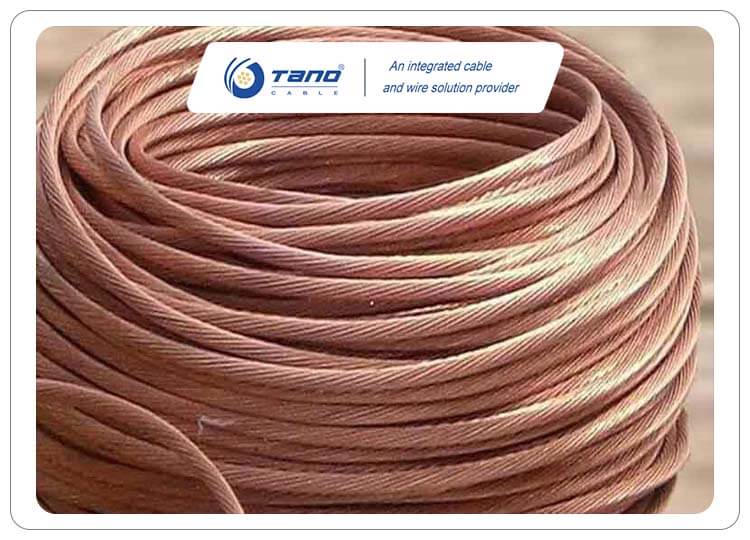 Gama de aplicaciones del cordón de acero revestido de cobre